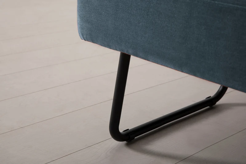 2,5-Sitzer-Schlafsofa Model 08, Wasserblau