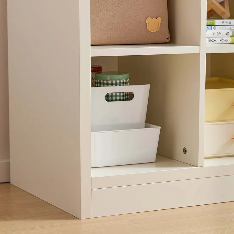 Lucas Kids White Grid Display Cabinet