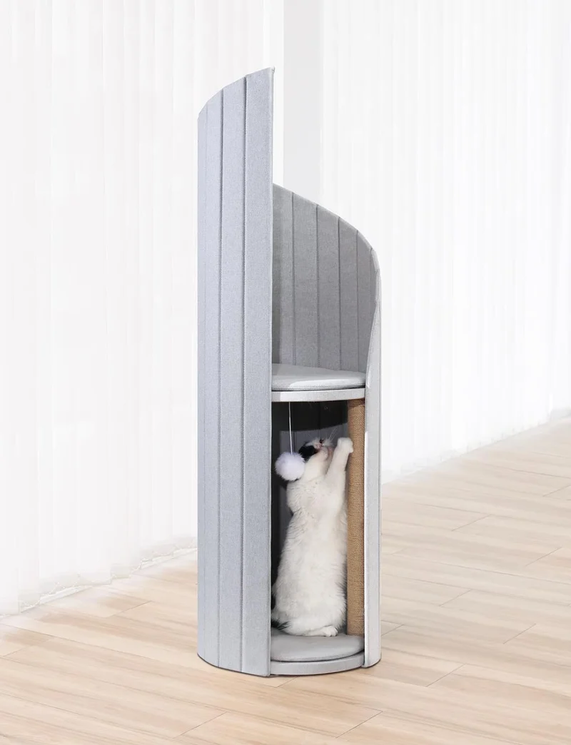 Elegant Cat Tower of Time Tree