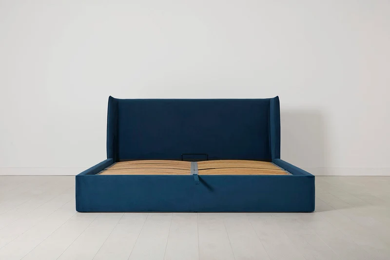 Bett 03 180cm x 200cm, Blaugrün