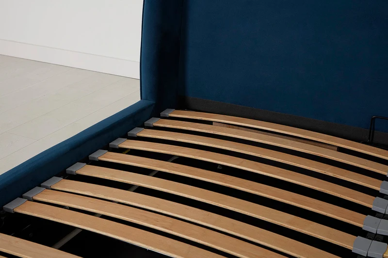 Bett 03 180cm x 200cm, Blaugrün