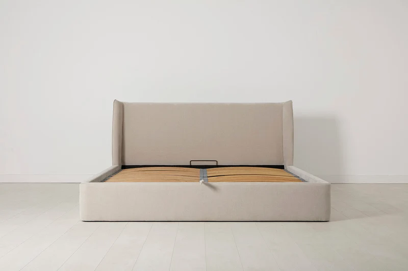 Bett 03 180cm x 200cm, Kreideweiß