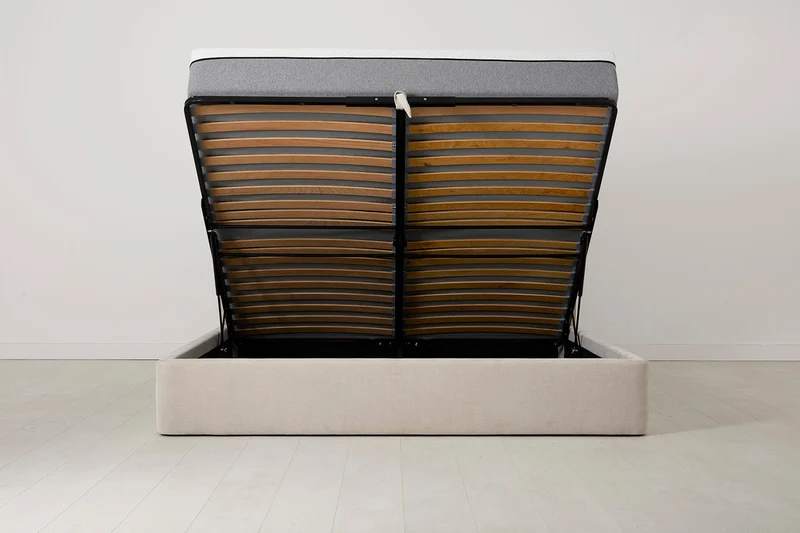 Bett 03 180cm x 200cm, Kreideweiß