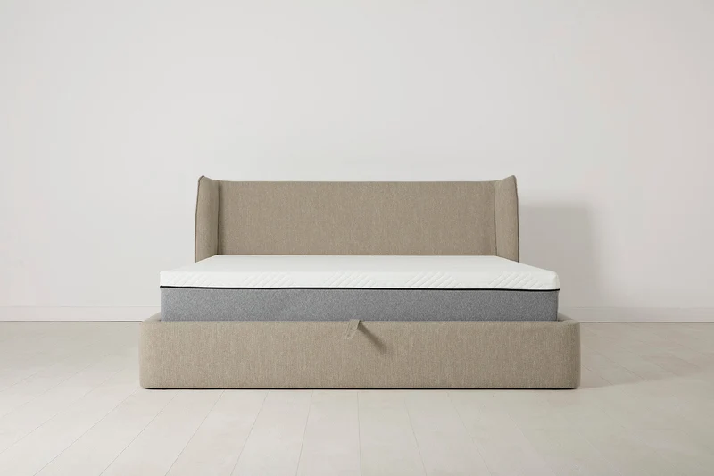 Bett 03 180cm x 200cm, Steingrau