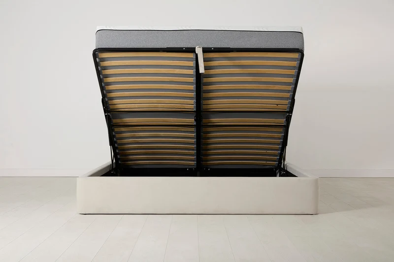 Bett 03 180cm x 200cm, Knochenweiß