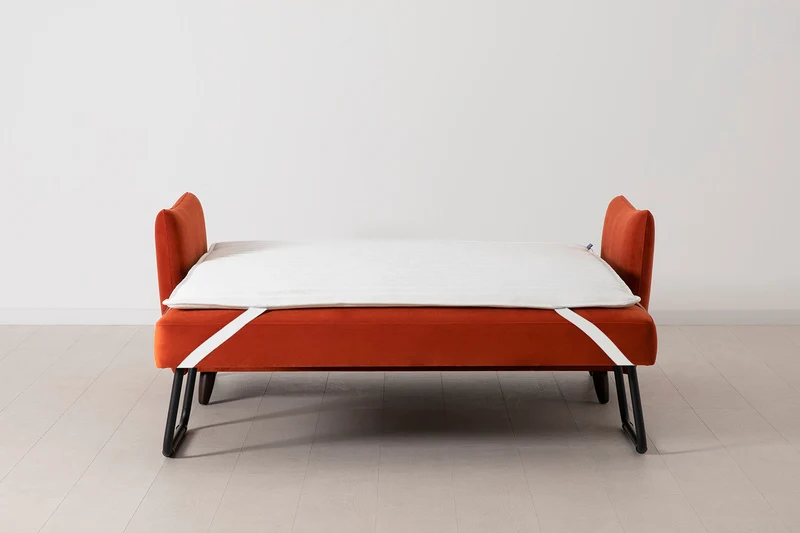 2,5-Sitzer-Schlafsofa Model 08, Paprikarot