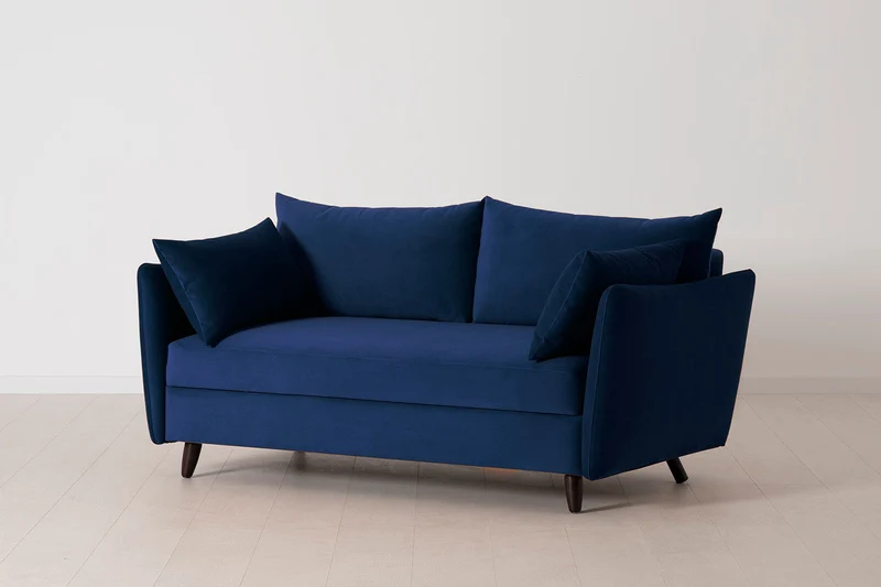 2,5-Sitzer-Schlafsofa Model 08, Indigoblau