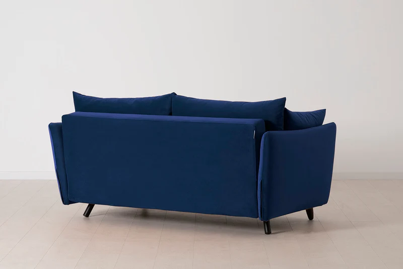 2,5-Sitzer-Schlafsofa Model 08, Indigoblau