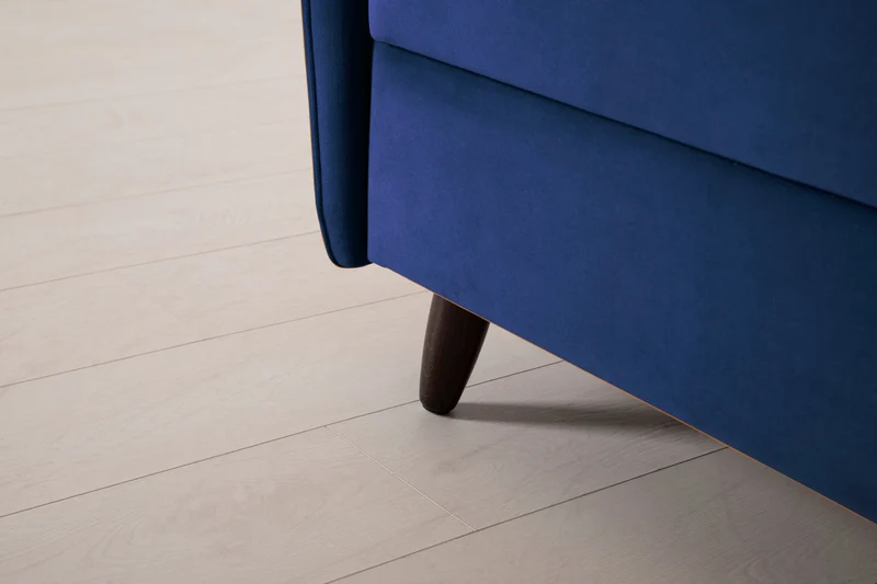 2,5-Sitzer-Schlafsofa Model 08, Indigoblau