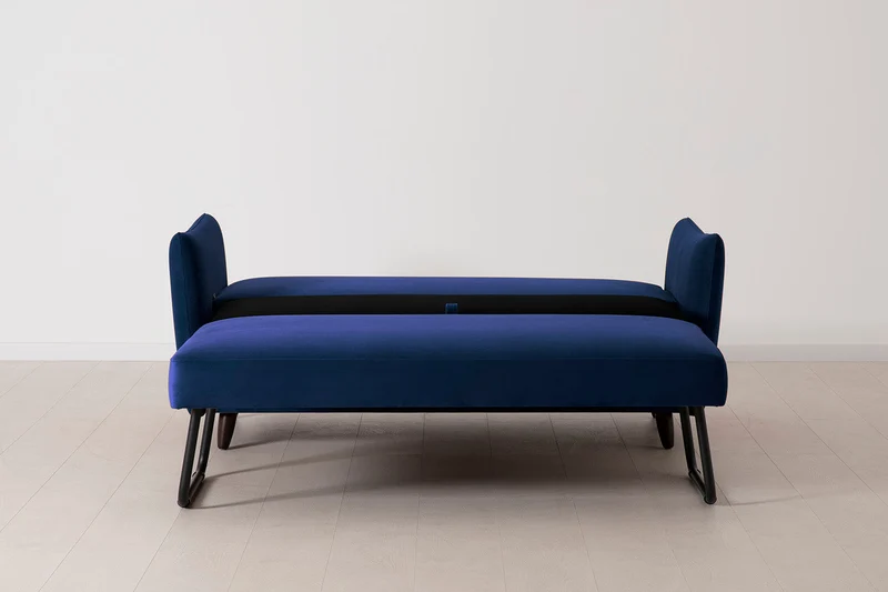 2,5-Sitzer-Schlafsofa Model 08, Indigoblau