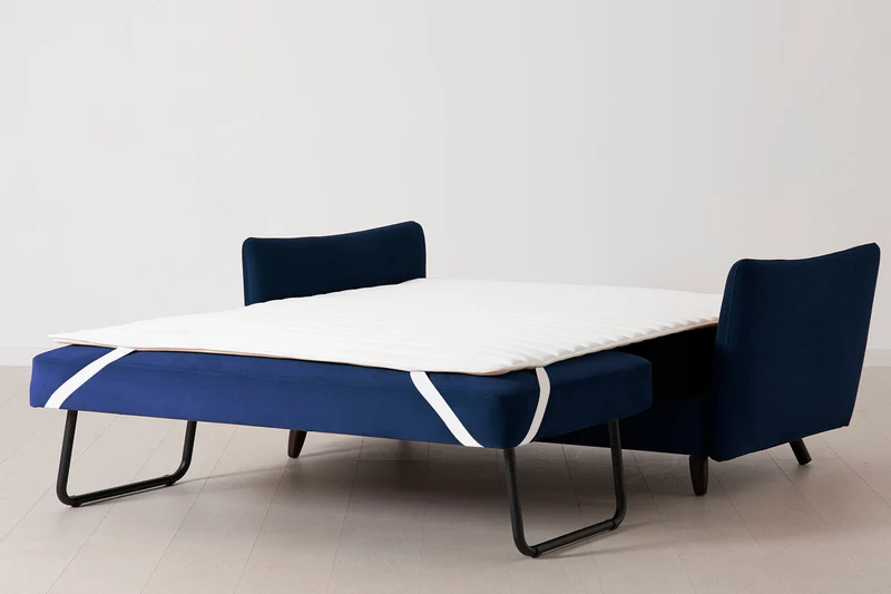 2,5-Sitzer-Schlafsofa Model 08, Indigoblau