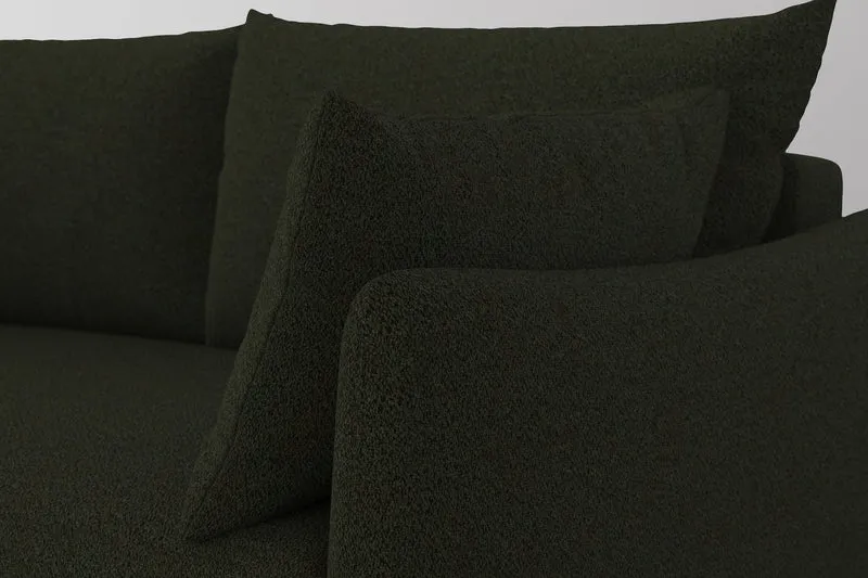 Model 08 Zweisitzer-Schlafsofa , Farngrün