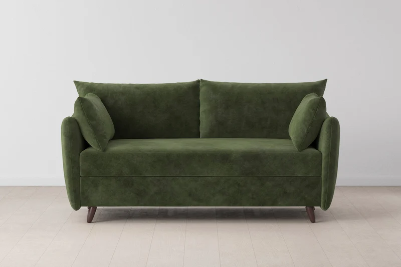 2,5-Sitzer-Schlafsofa Model 08, Tannengrün