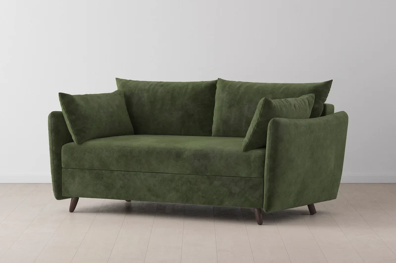 2,5-Sitzer-Schlafsofa Model 08, Tannengrün