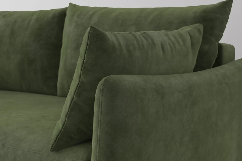 2,5-Sitzer-Schlafsofa Model 08, Tannengrün