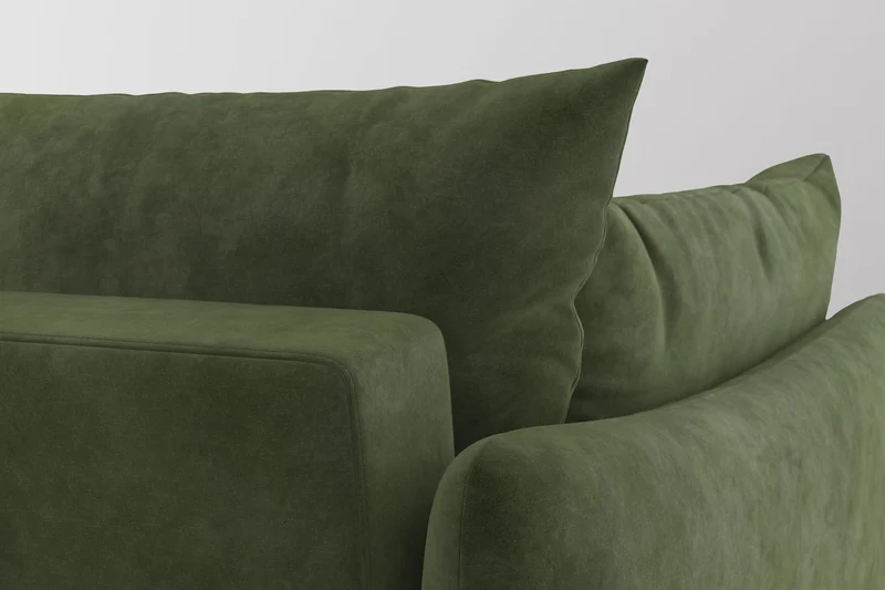 2,5-Sitzer-Schlafsofa Model 08, Tannengrün