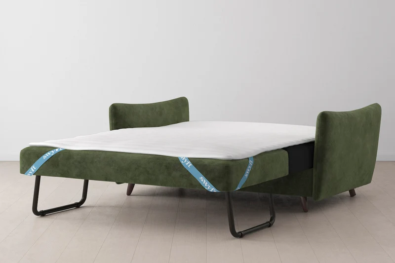 2,5-Sitzer-Schlafsofa Model 08, Tannengrün