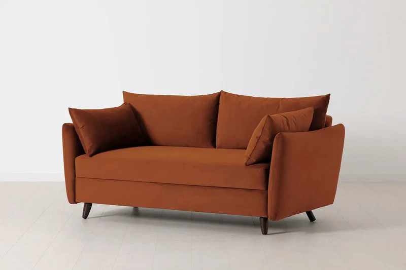 2,5-Sitzer-Schlafsofa Model 08, Umbrabraun