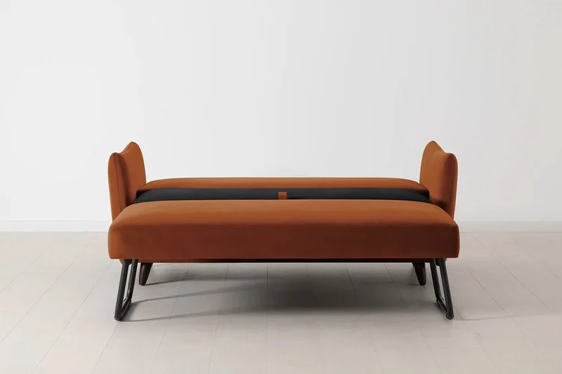 2,5-Sitzer-Schlafsofa Model 08, Umbrabraun