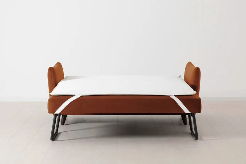 2,5-Sitzer-Schlafsofa Model 08, Umbrabraun
