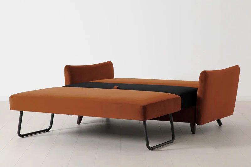 2,5-Sitzer-Schlafsofa Model 08, Umbrabraun