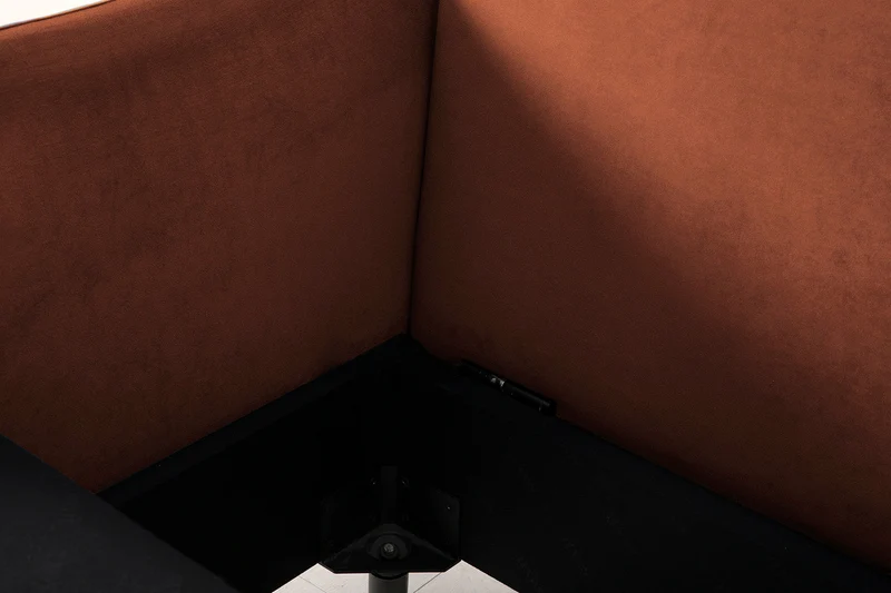 2,5-Sitzer-Schlafsofa Model 08, Umbrabraun