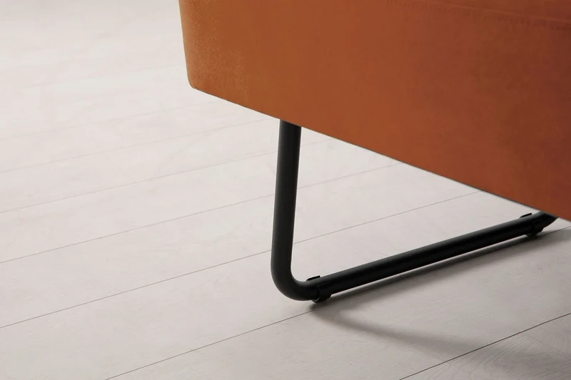 2,5-Sitzer-Schlafsofa Model 08, Umbrabraun