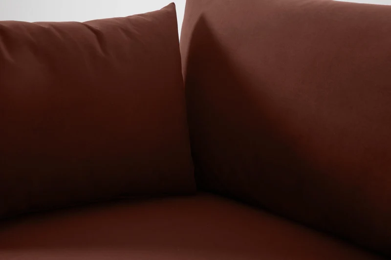 2,5-Sitzer-Schlafsofa Model 08, Ziegelrot