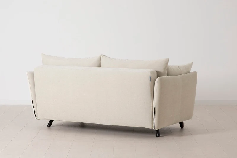 2,5-Sitzer-Schlafsofa Model 08, Kreideweiß