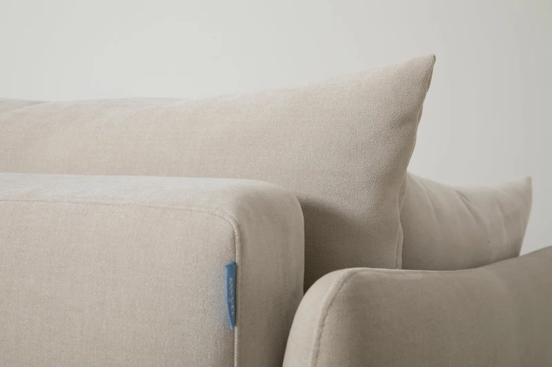 2,5-Sitzer-Schlafsofa Model 08, Kreideweiß