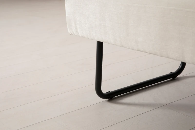 2,5-Sitzer-Schlafsofa Model 08, Kreideweiß