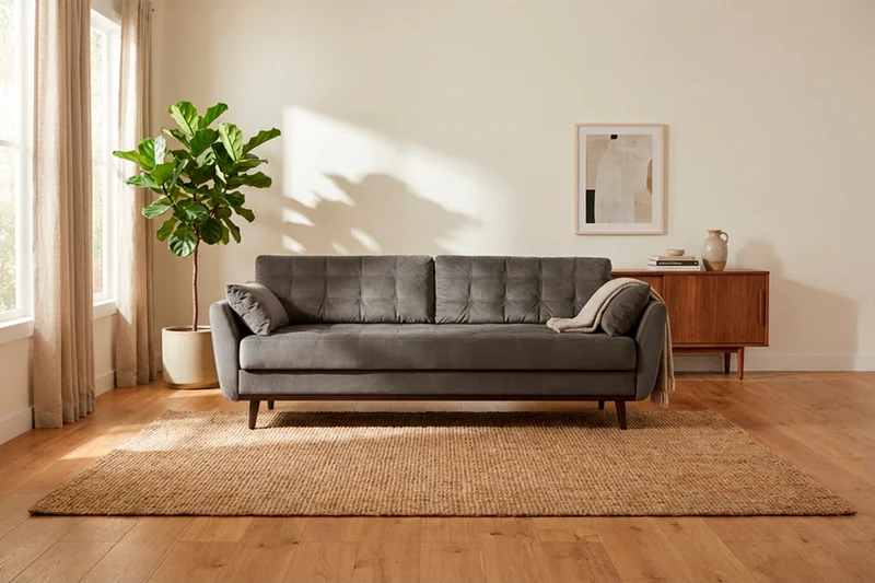 Model 10 Schlafsofa, Elefantengrau