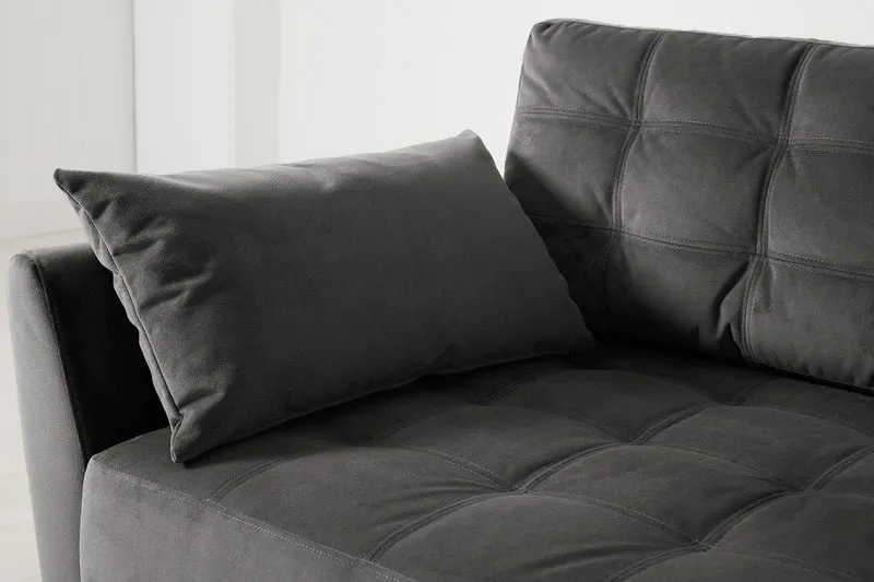 Model 10 Schlafsofa, Dunkelgrau