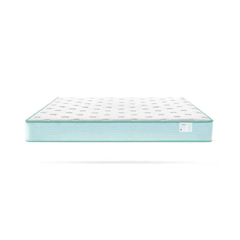 Organic Solid Wood Bed with Mattress Set
