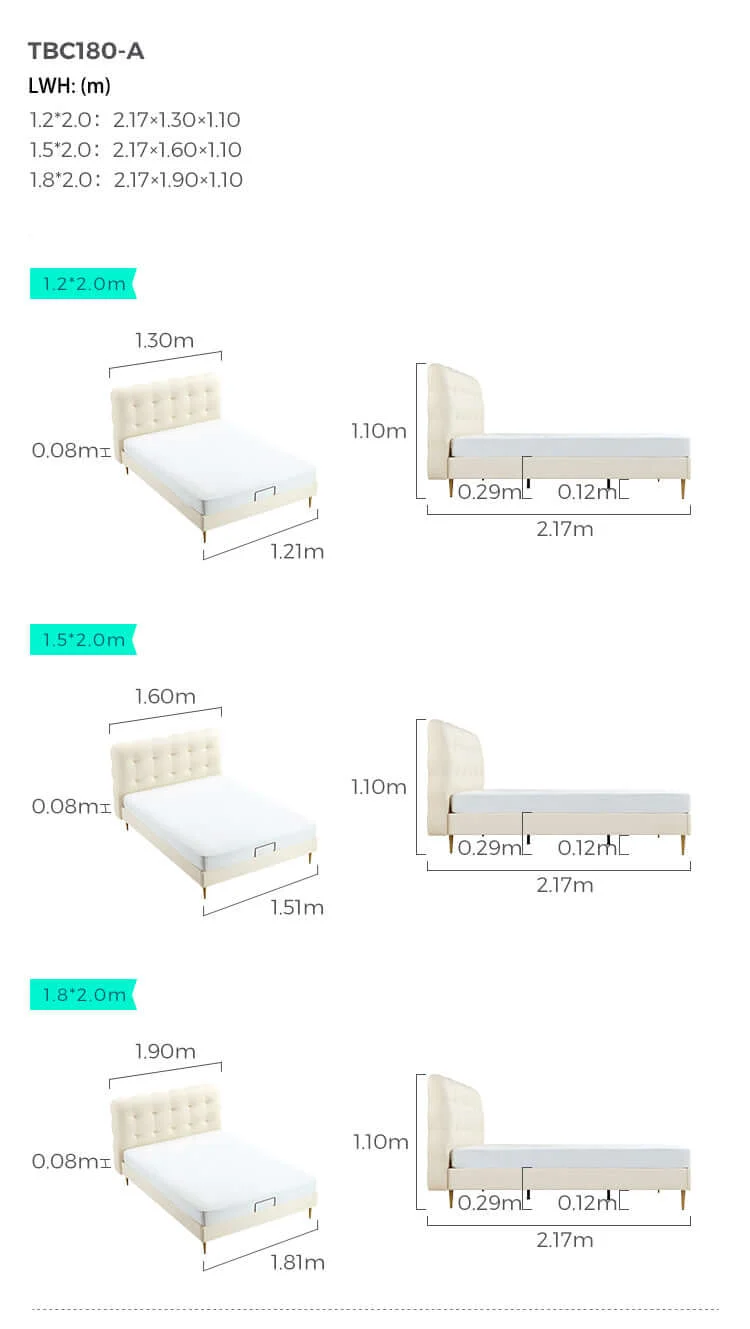 Cream Bubble Bed and Mattress for Children