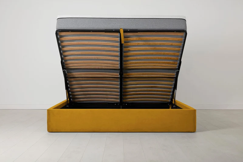 Bett 03 180cm x 200cm, Senfgelb
