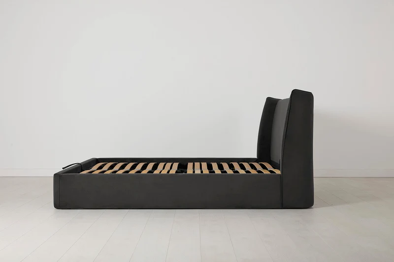 Bett 03 180cm x 200cm, Dunkelgrau