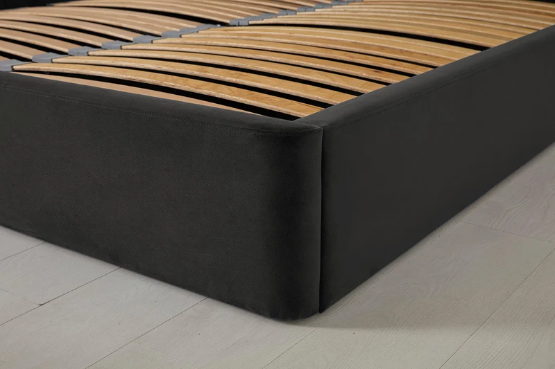 Bett 03 180cm x 200cm, Dunkelgrau