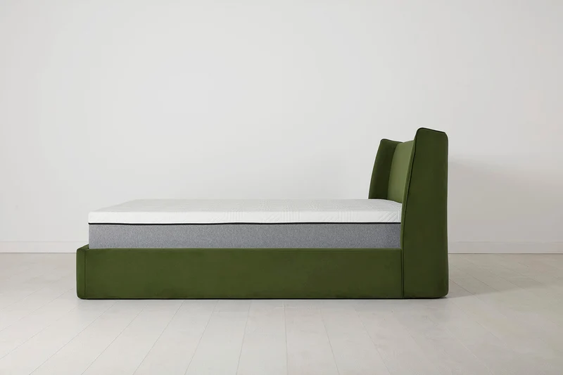 Bett 03 180cm x 200cm, Laubgrün