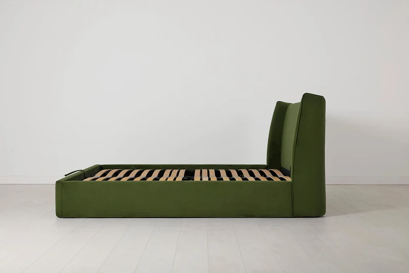 Bett 03 180cm x 200cm, Laubgrün