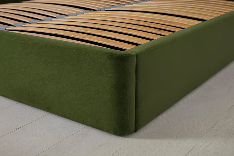 Bett 03 180cm x 200cm, Laubgrün