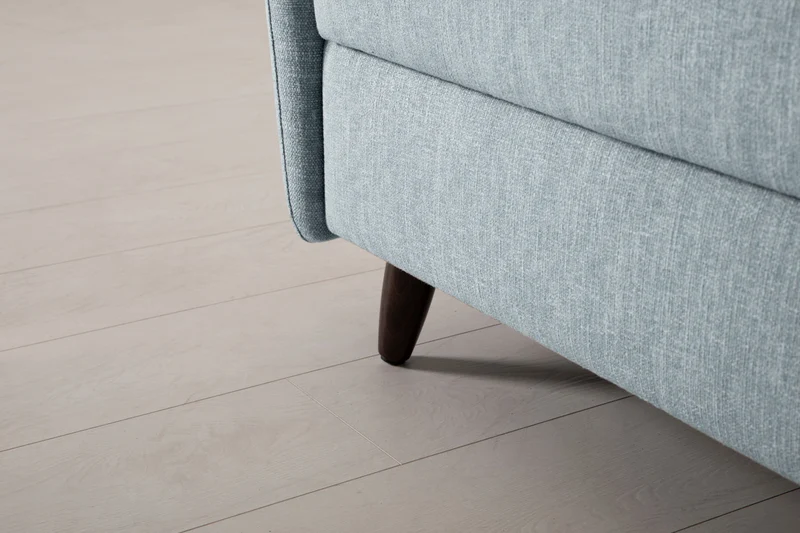 2,5-Sitzer-Schlafsofa Model 08, Meerglasblau