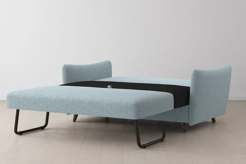 2,5-Sitzer-Schlafsofa Model 08, Meerglasblau