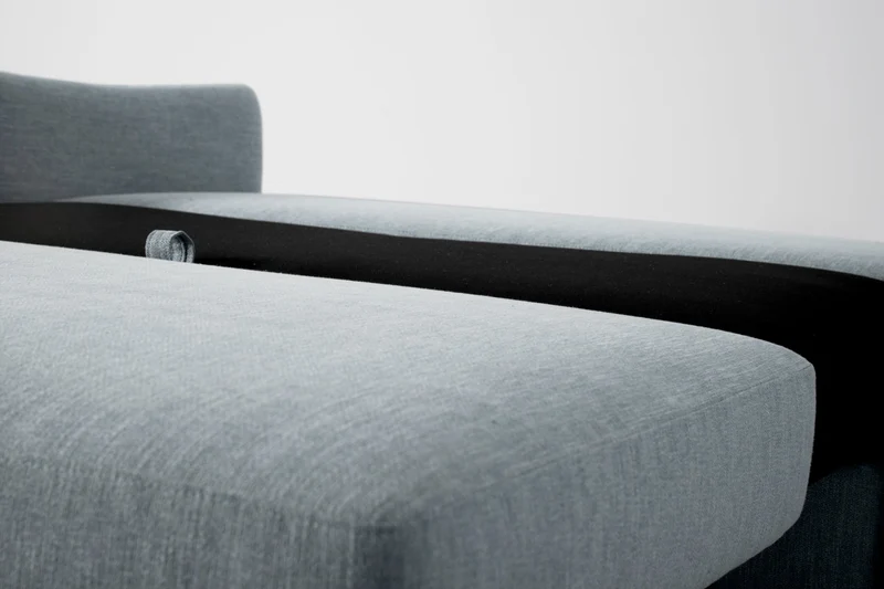 2,5-Sitzer-Schlafsofa Model 08, Meerglasblau