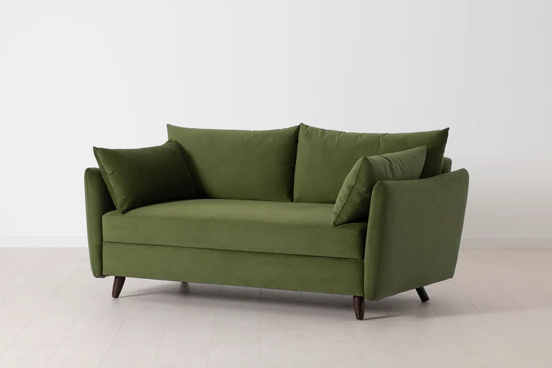 2,5-Sitzer-Schlafsofa Model 08, Laubgrün