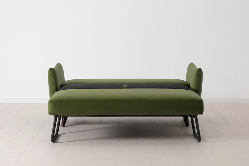 2,5-Sitzer-Schlafsofa Model 08, Laubgrün