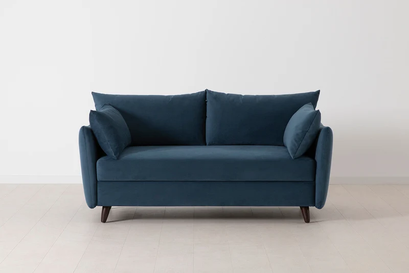 2,5-Sitzer-Schlafsofa Model 08, Blaugrün