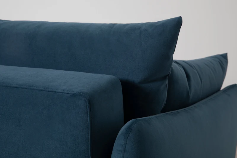 2,5-Sitzer-Schlafsofa Model 08, Blaugrün