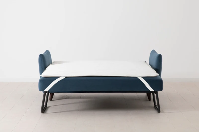 2,5-Sitzer-Schlafsofa Model 08, Blaugrün