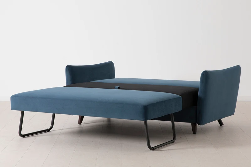 2,5-Sitzer-Schlafsofa Model 08, Blaugrün